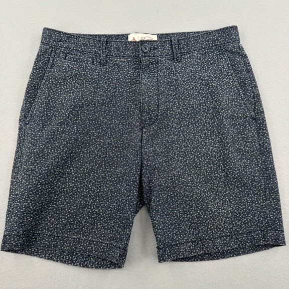 Original Penguin Other - Original Penguin Mens Navy Blue Floral 8" Inseam Cotton Chino Shorts Size 31‎